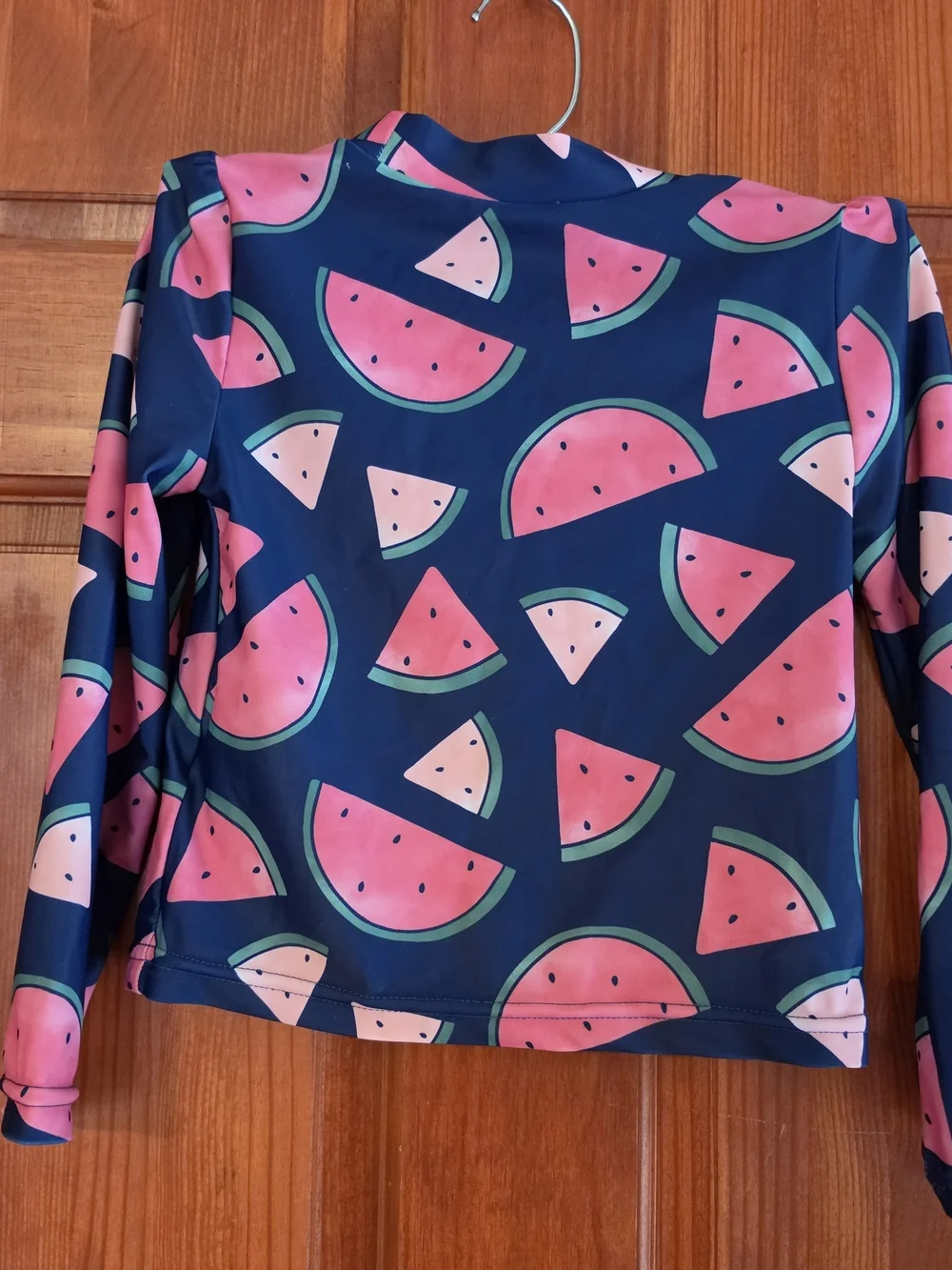 Carter's Navy Blue Pink Watermelon Print Rash Guard